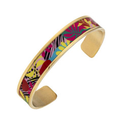 Bracelet Fin Louise's Garden, Feuilles MOF1207
