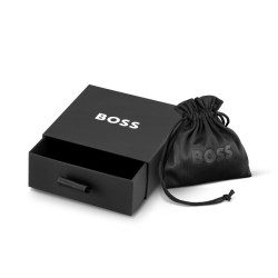 Bracelet Hugo Boss, cable noir