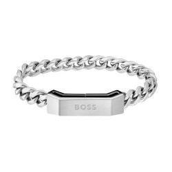 Bracelet Hugo Boss, Gourmette en acier