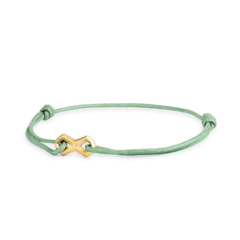 Bracelet Gemini Infini cordon Vert - NYL12