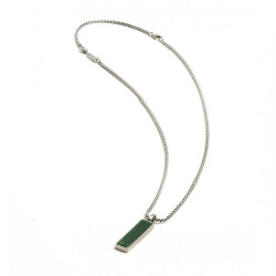 Collier Gemini Galli Silver Green - NNG2