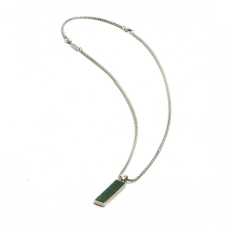 Collier Gemini Galli Silver Green - NNG2