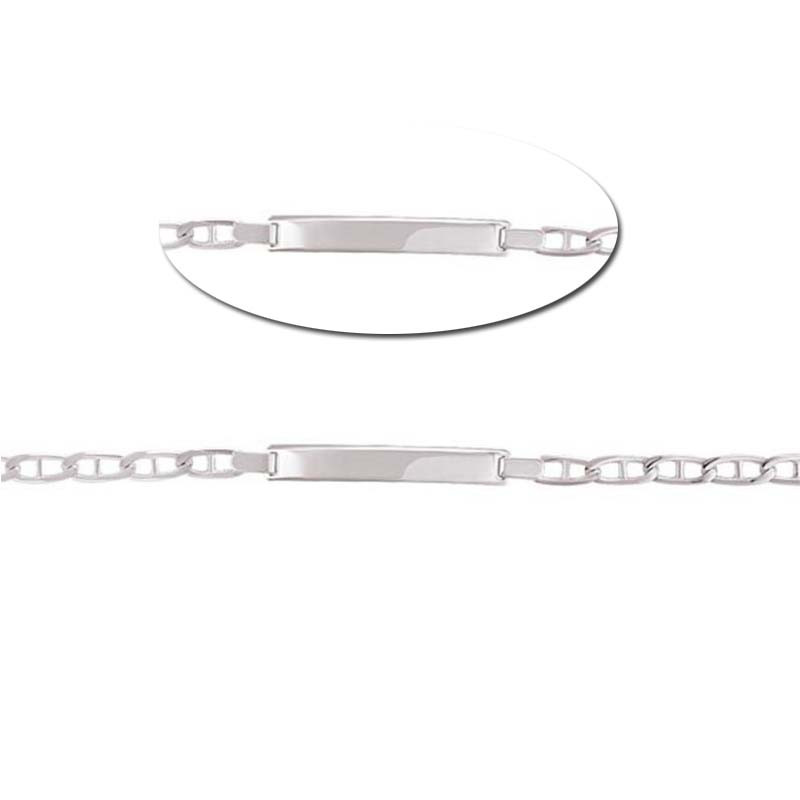 Bracelet Identité Junior en argent