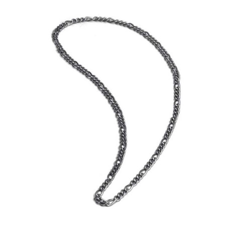 Collier Gemini Primo Black - en acier noir