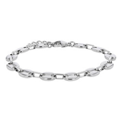 Bracelet Harvey Stone, Grains de café, en acier