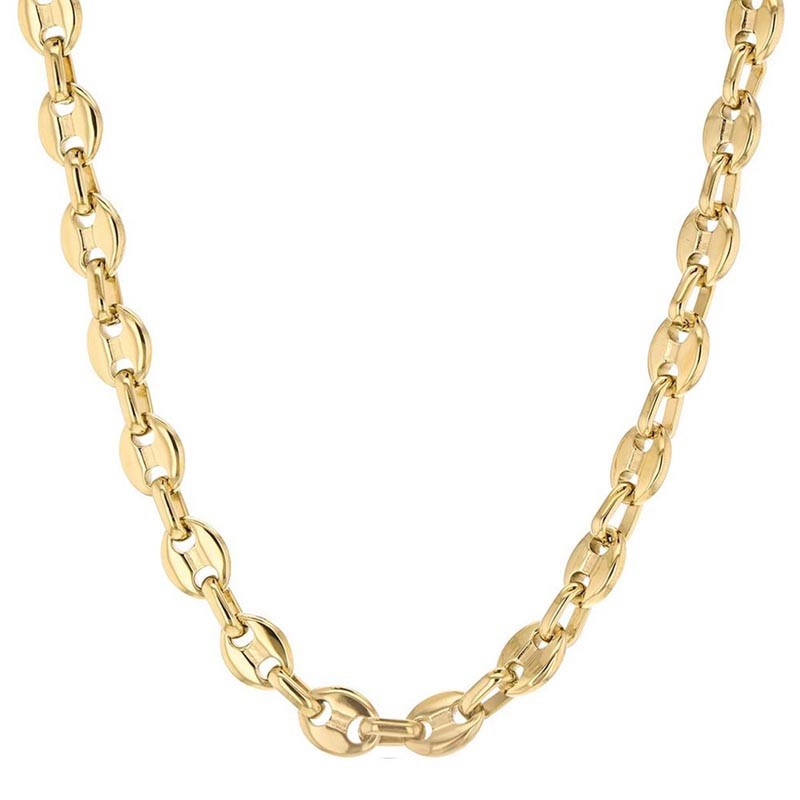 Collier Harvey Stone, Grains de café doré