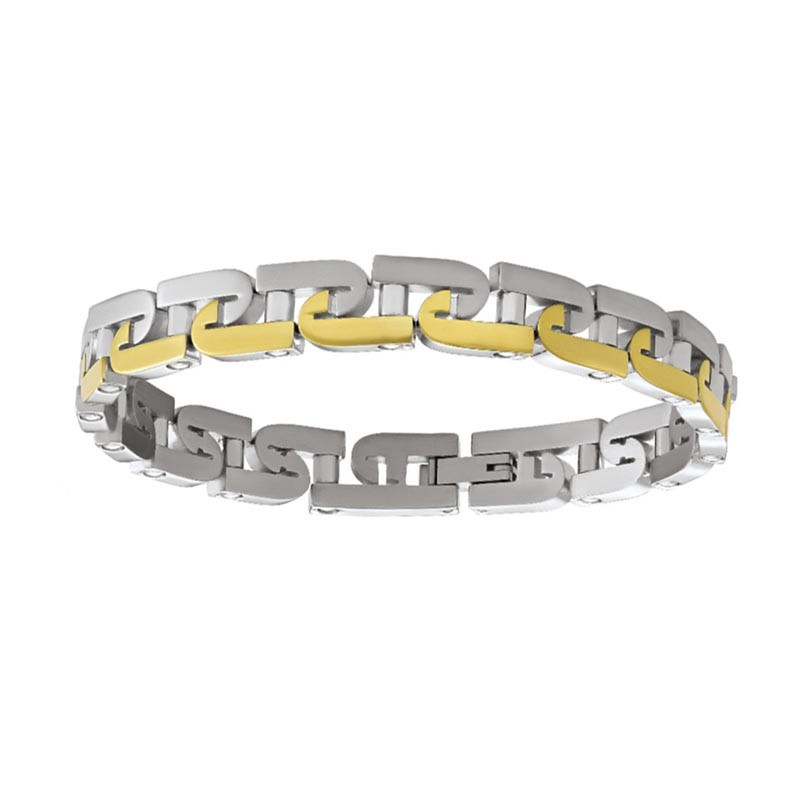 Bracelet Jourdan Wild, JH110039B, bracelet pour homme bicolore