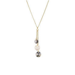 Collier Crystal Jewellery, Ronds pendants