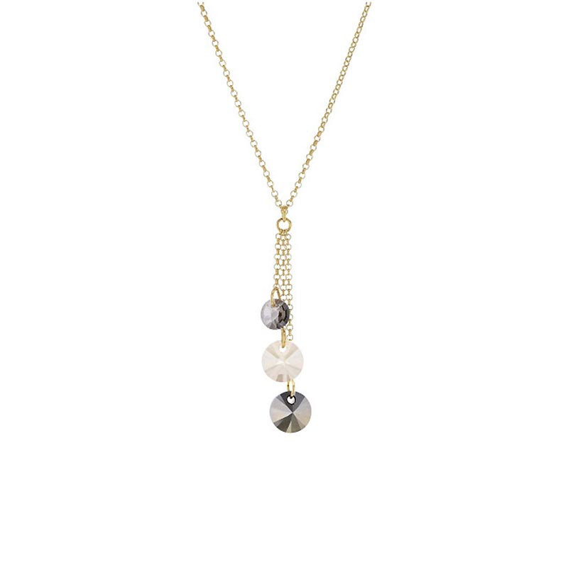 Collier Crystal Jewellery, Ronds pendants