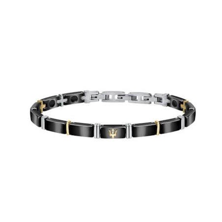 Bracelet Maserati Ceramic noir, JM221ATZ03