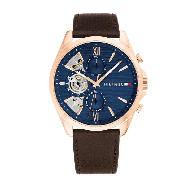 Montre Tommy Hilfiger, Baker bleu, chrono - 1710645