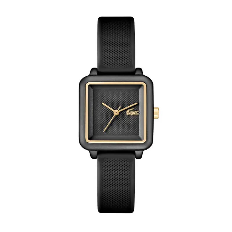 Montre Lacoste, 12.12 Black avec un filigrane doré